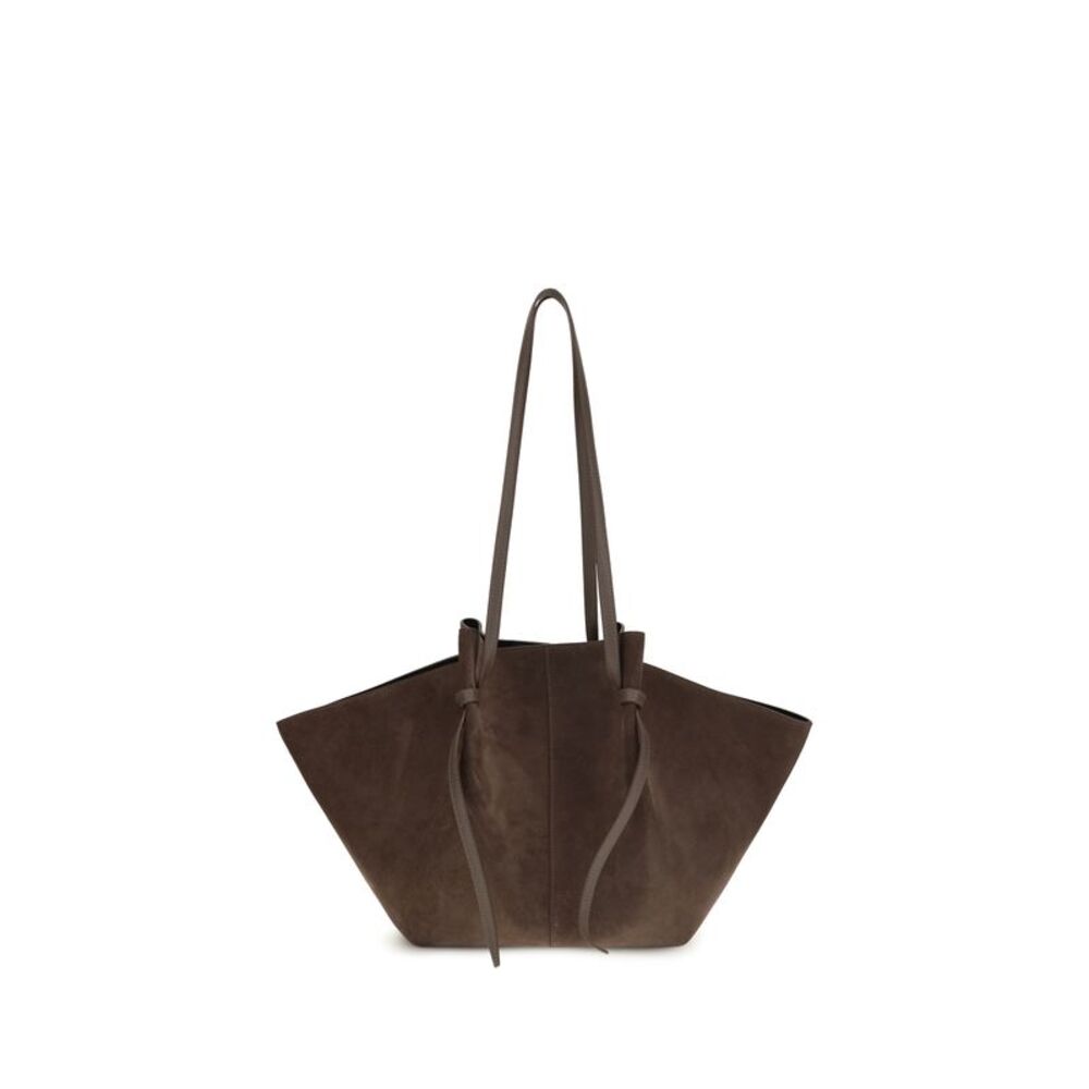 Yuzefi Women Mochi Large Suede Shoulder Bag